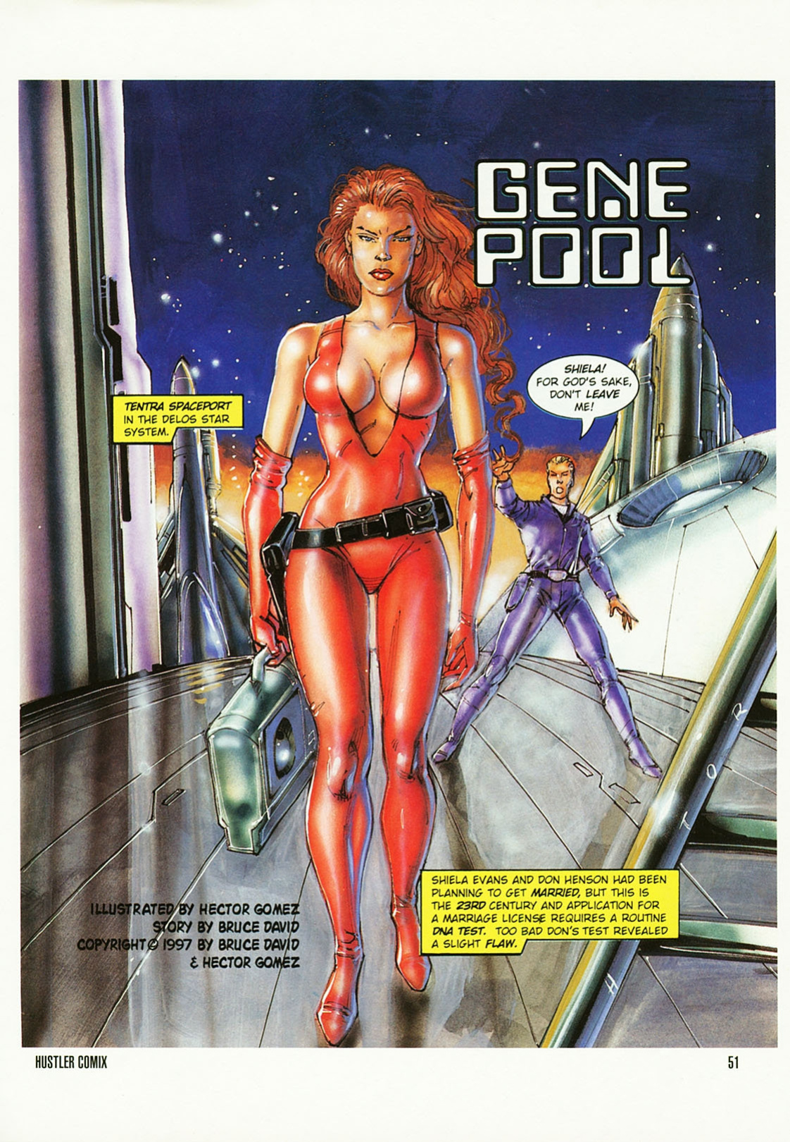 Hustler Comix Volume 1, Issue#1