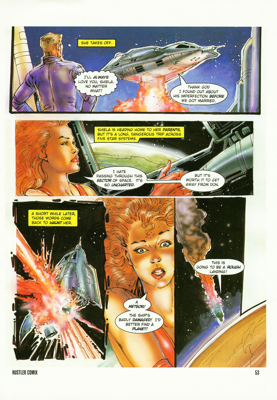 Hustler Comix Volume 1, Issue#1