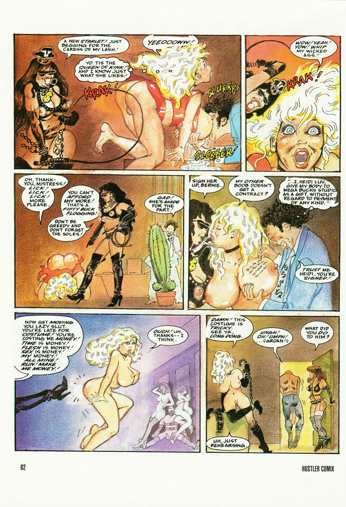 Hustler Comix Volume 1, Issue#1
