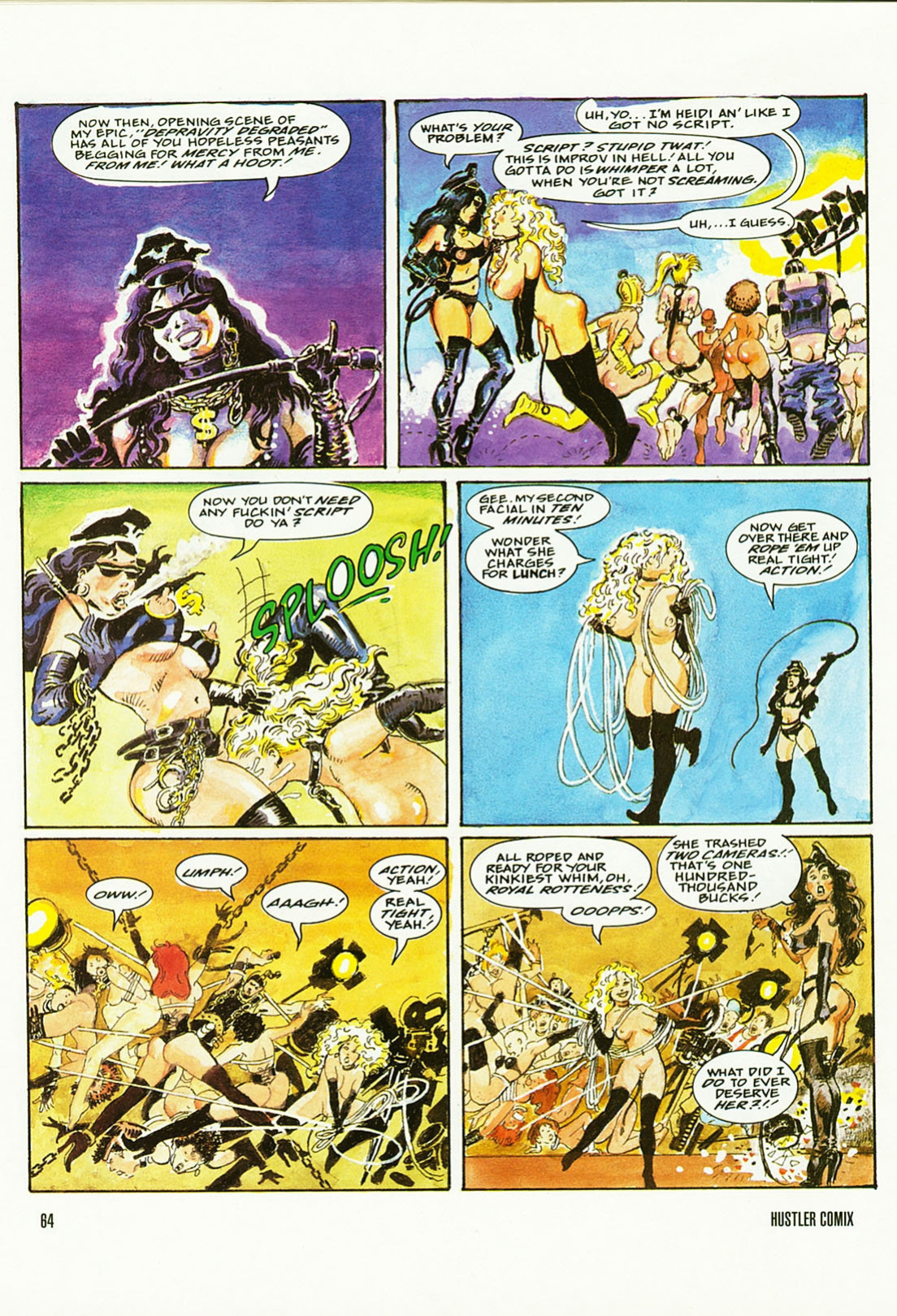 Hustler Comix Volume 1, Issue#1