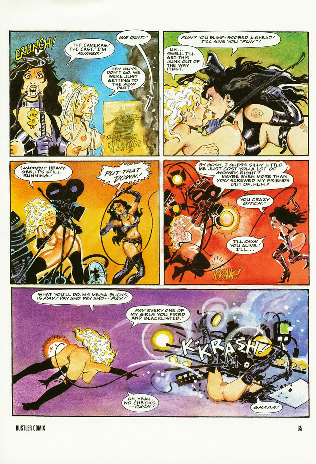 Hustler Comix Volume 1, Issue#1