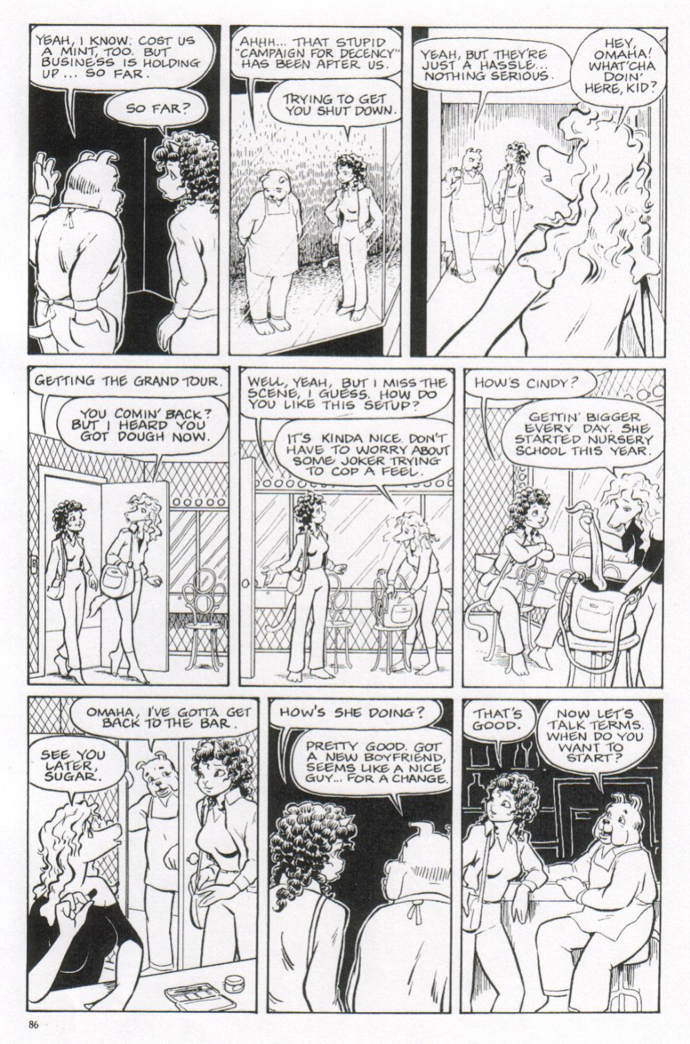 [Reed Waller] Omaha the Cat Dancer - Volume #3