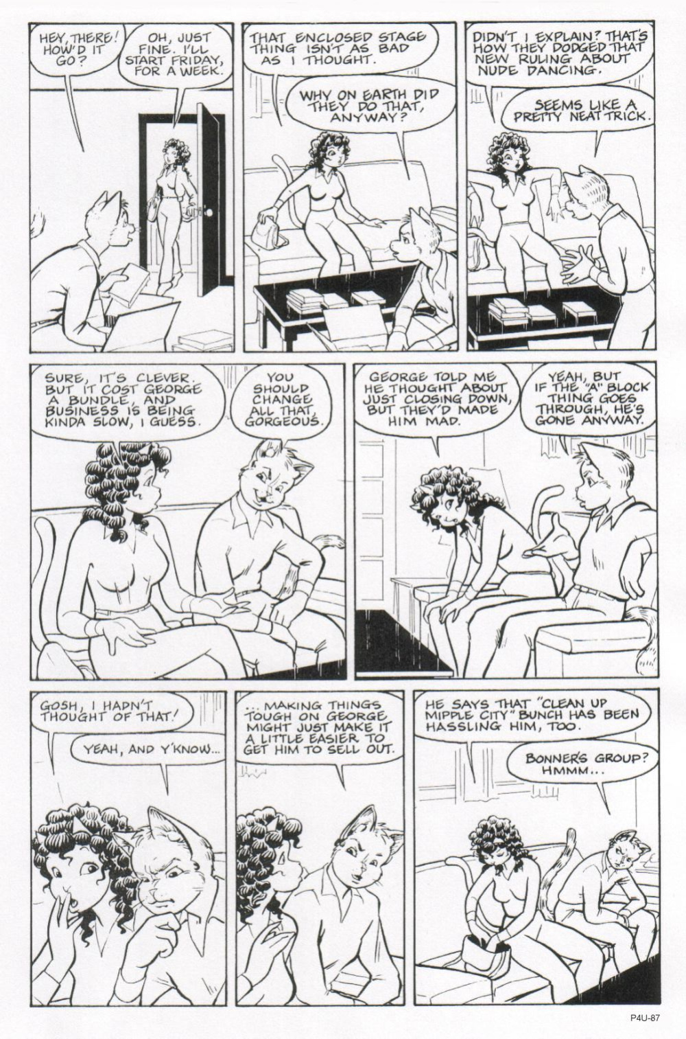 [Reed Waller] Omaha the Cat Dancer - Volume #3