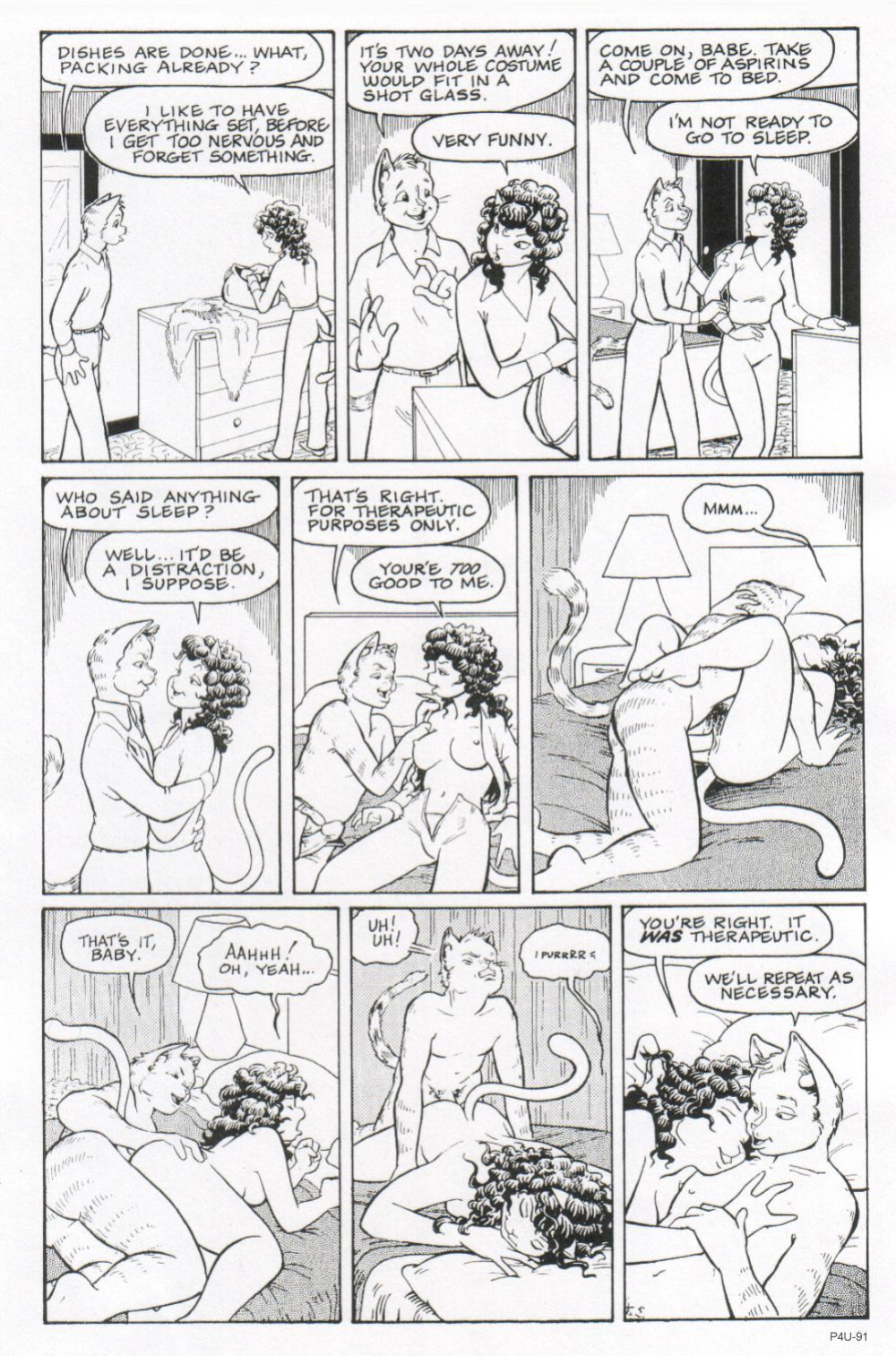 [Reed Waller] Omaha the Cat Dancer - Volume #3