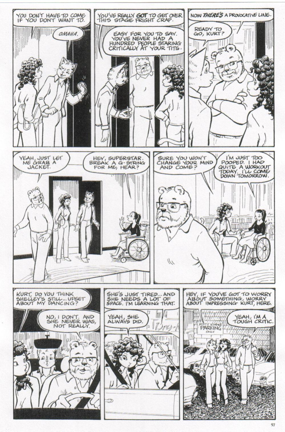 [Reed Waller] Omaha the Cat Dancer - Volume #3
