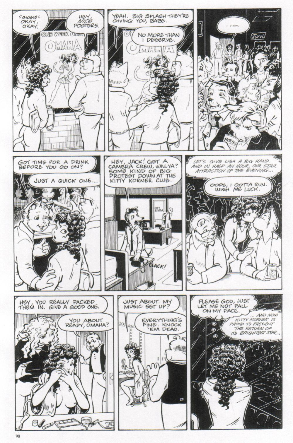 [Reed Waller] Omaha the Cat Dancer - Volume #3