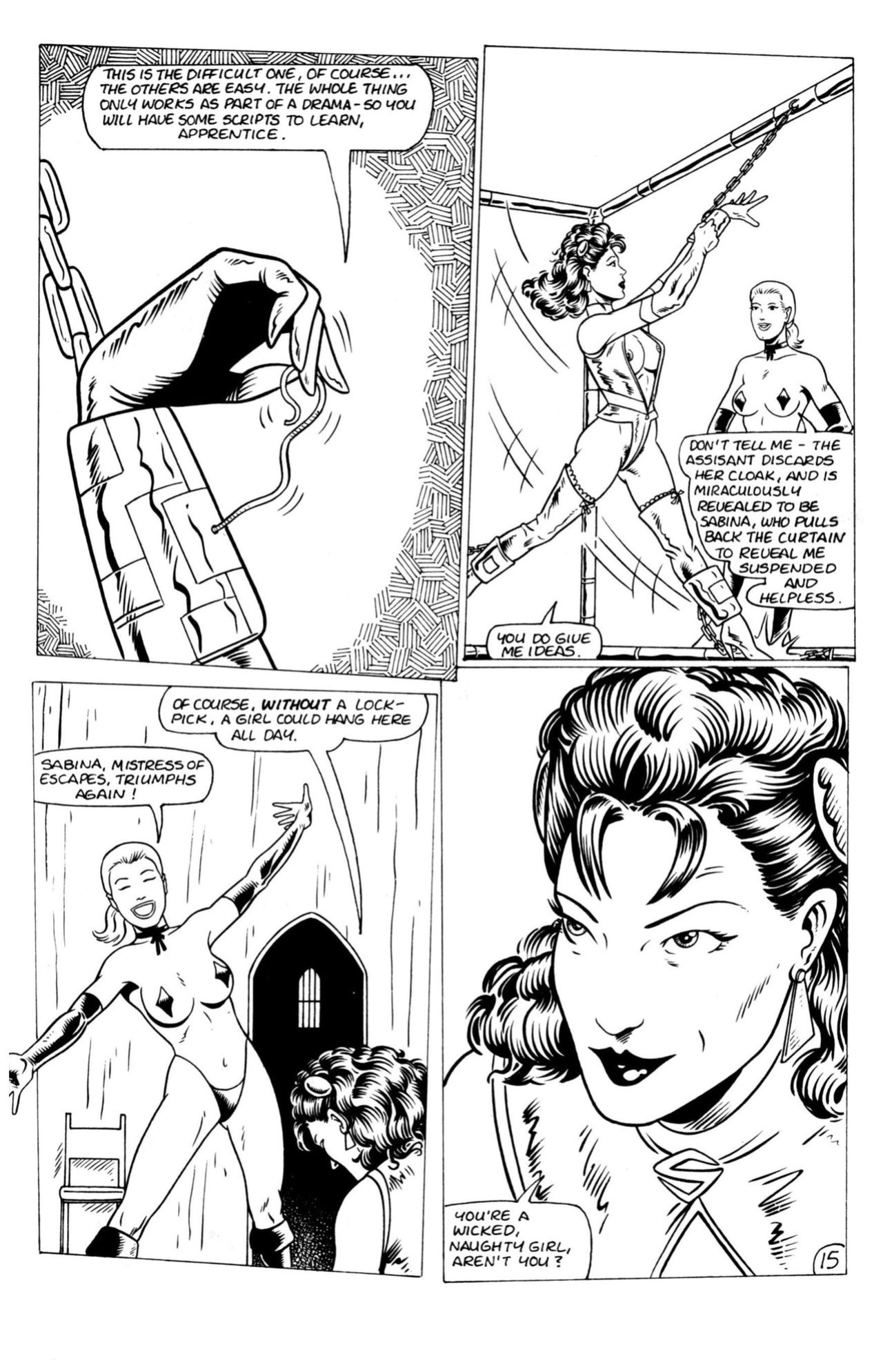 [Paul Naring] Sabina - Mistress of Escapes #1