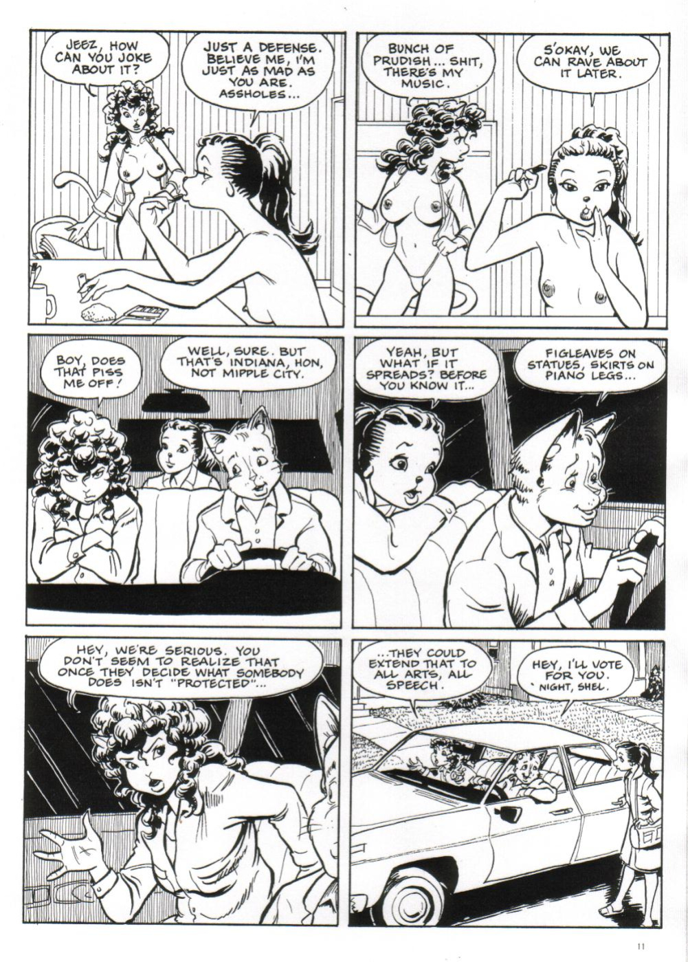[Reed Waller] Omaha the Cat Dancer - Volume #5