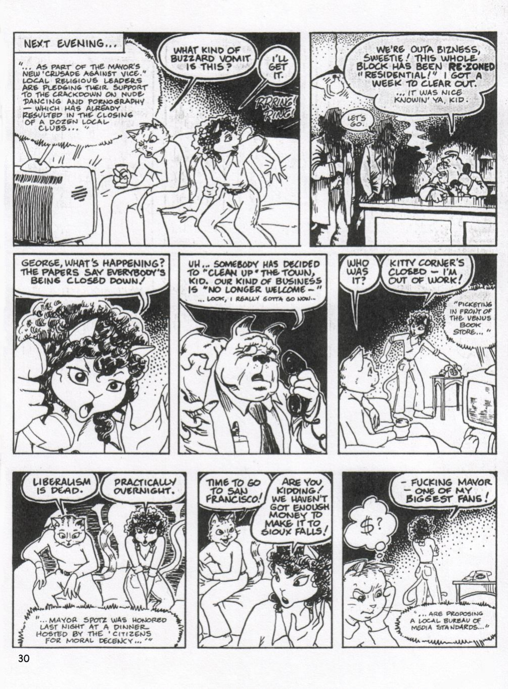 [Reed Waller] Omaha the Cat Dancer - Volume #1