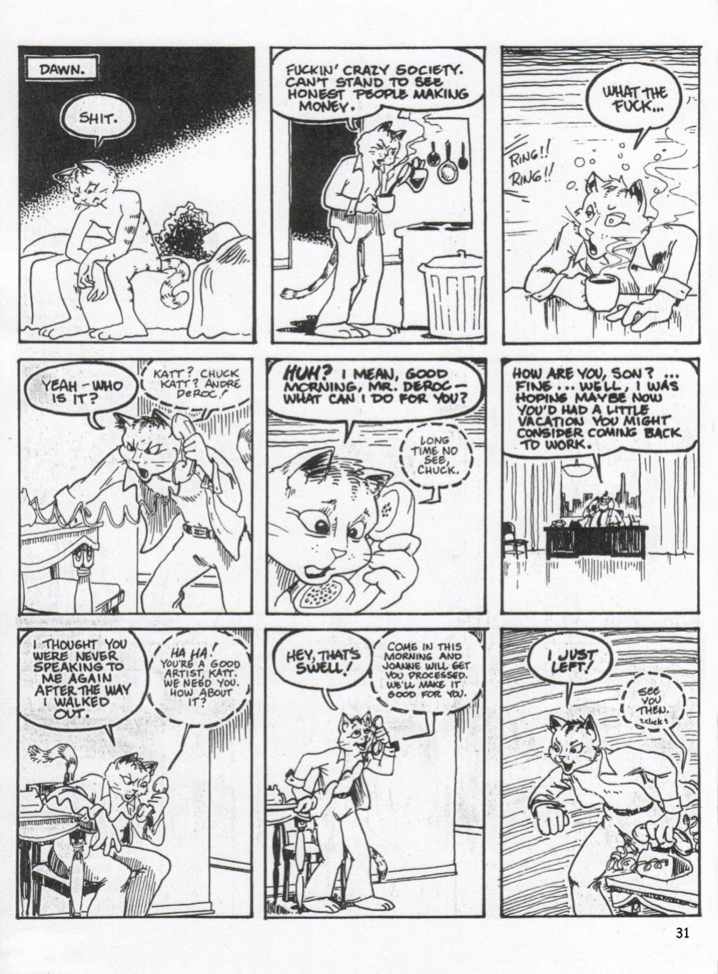 [Reed Waller] Omaha the Cat Dancer - Volume #1