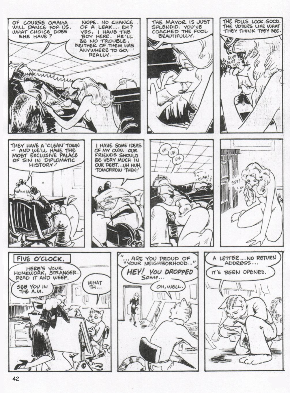 [Reed Waller] Omaha the Cat Dancer - Volume #1