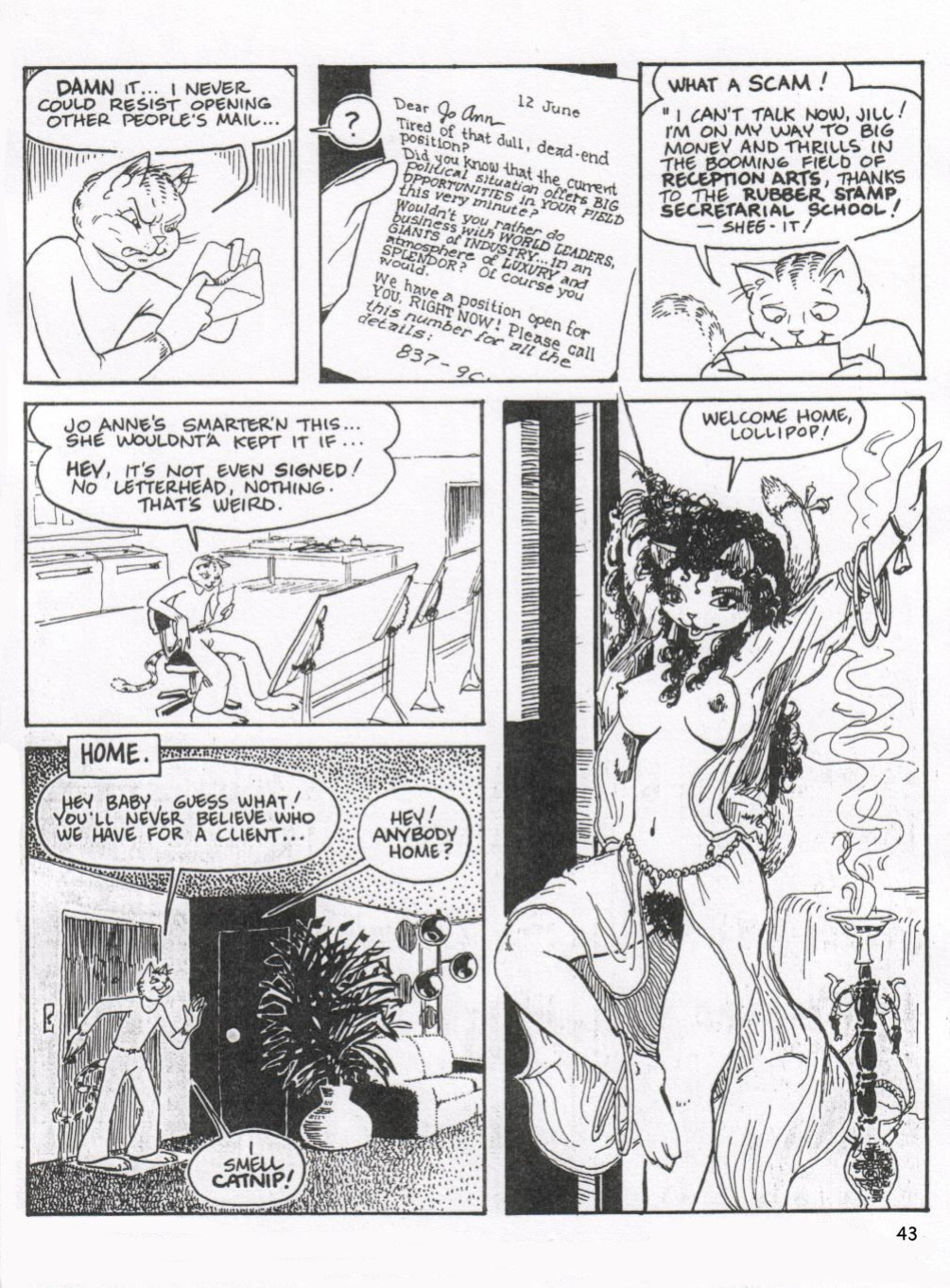 [Reed Waller] Omaha the Cat Dancer - Volume #1