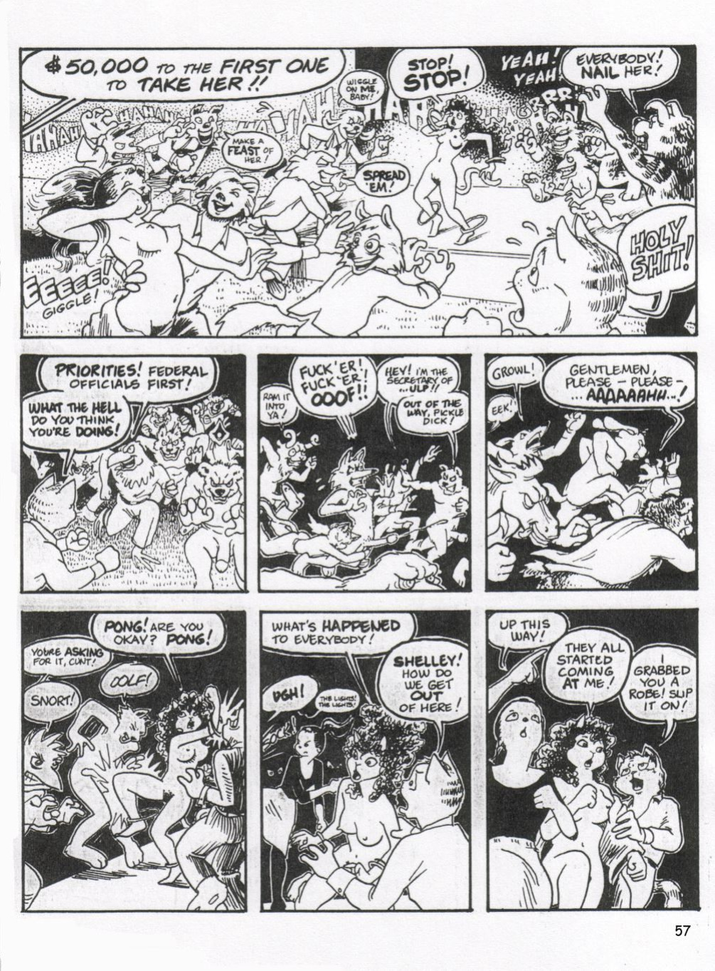 [Reed Waller] Omaha the Cat Dancer - Volume #1