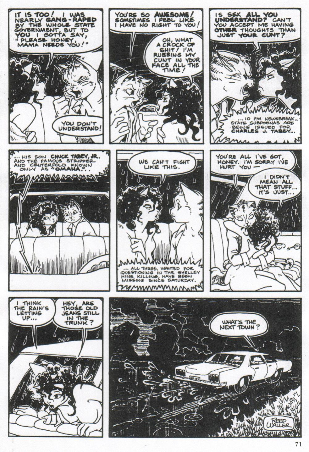 [Reed Waller] Omaha the Cat Dancer - Volume #1