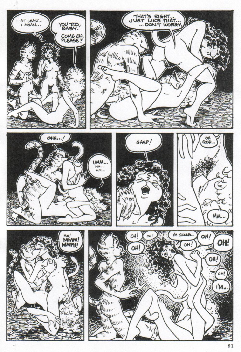 [Reed Waller] Omaha the Cat Dancer - Volume #1