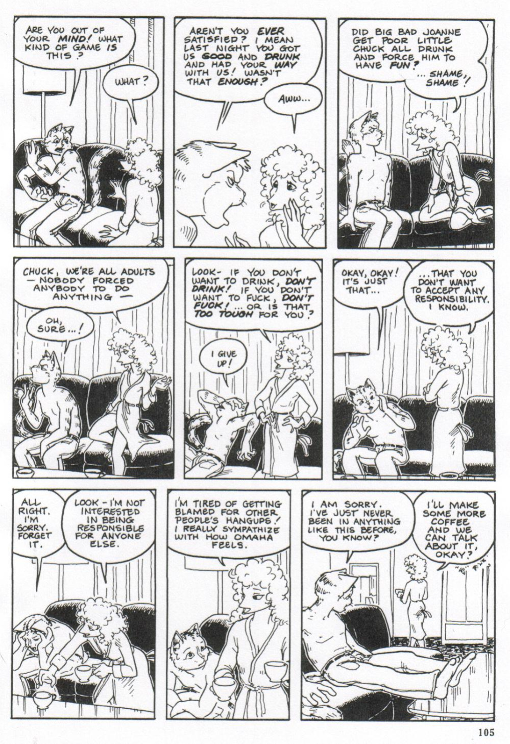 [Reed Waller] Omaha the Cat Dancer - Volume #1