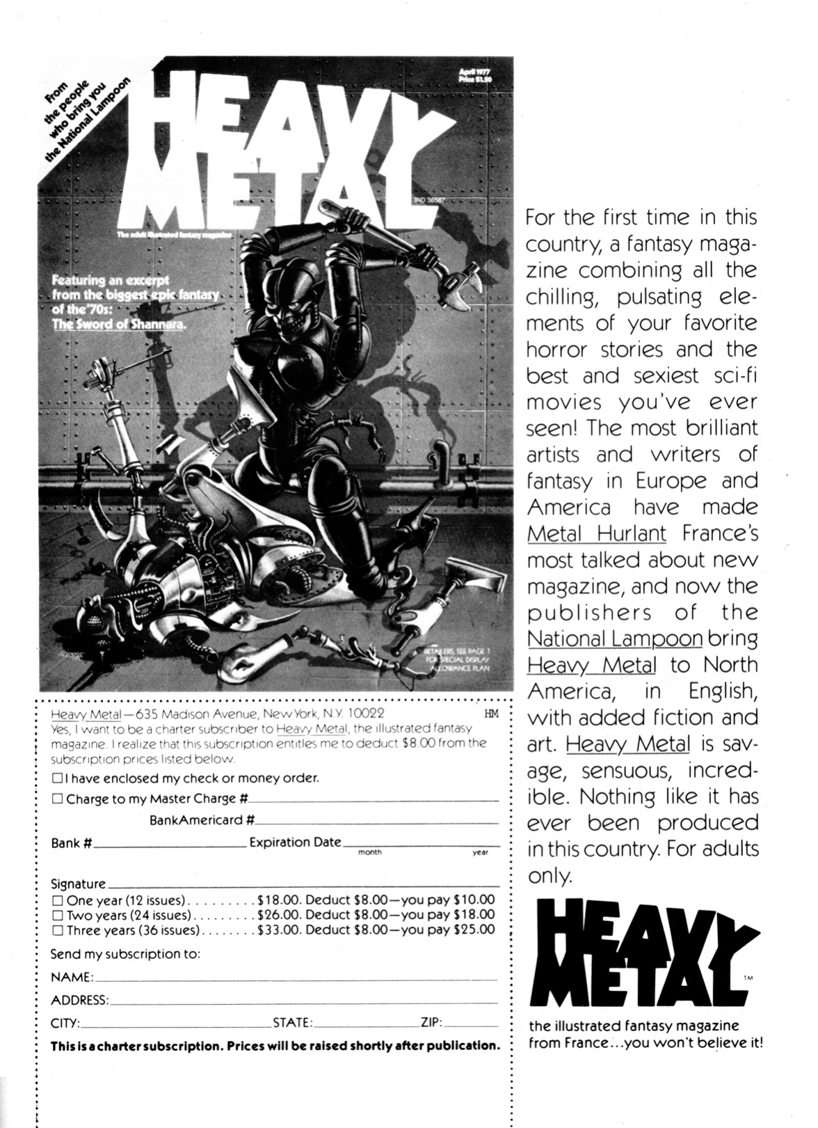 Heavy Metal 1977-04-Vol-01-#01 April