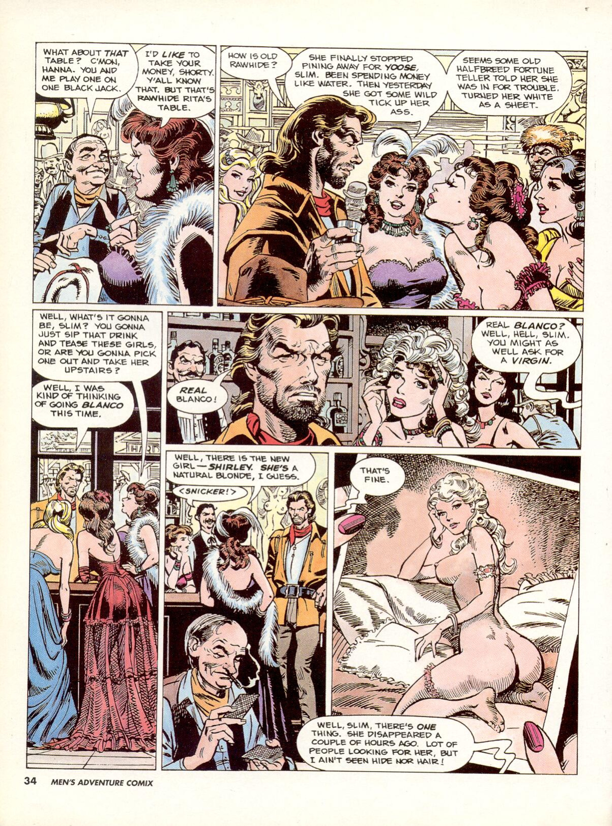 Penthouse Mens Adventure Comix
