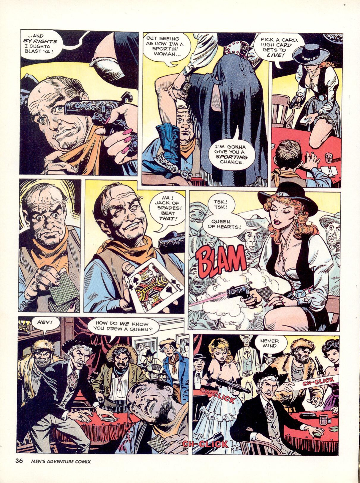Penthouse Mens Adventure Comix