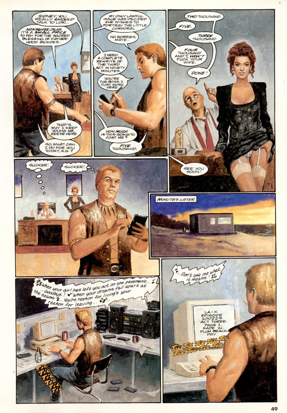 Penthouse Mens Adventure Comix