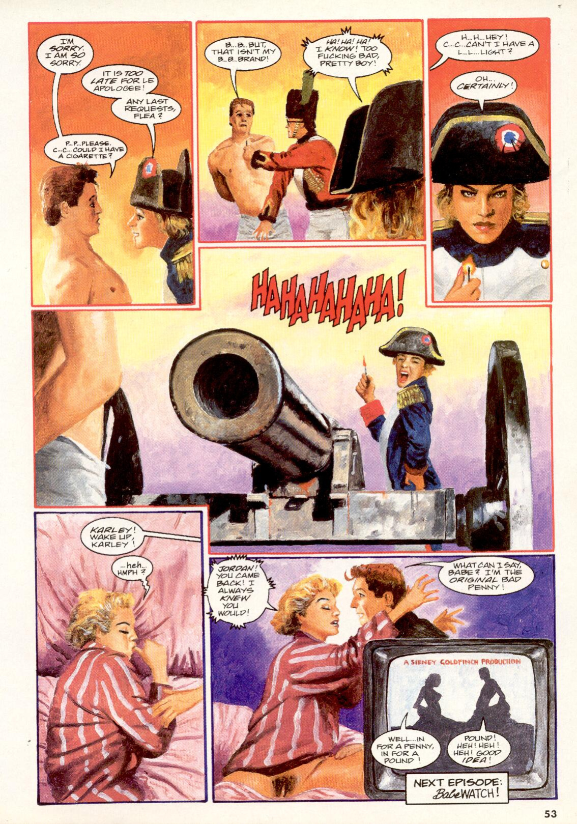 Penthouse Mens Adventure Comix