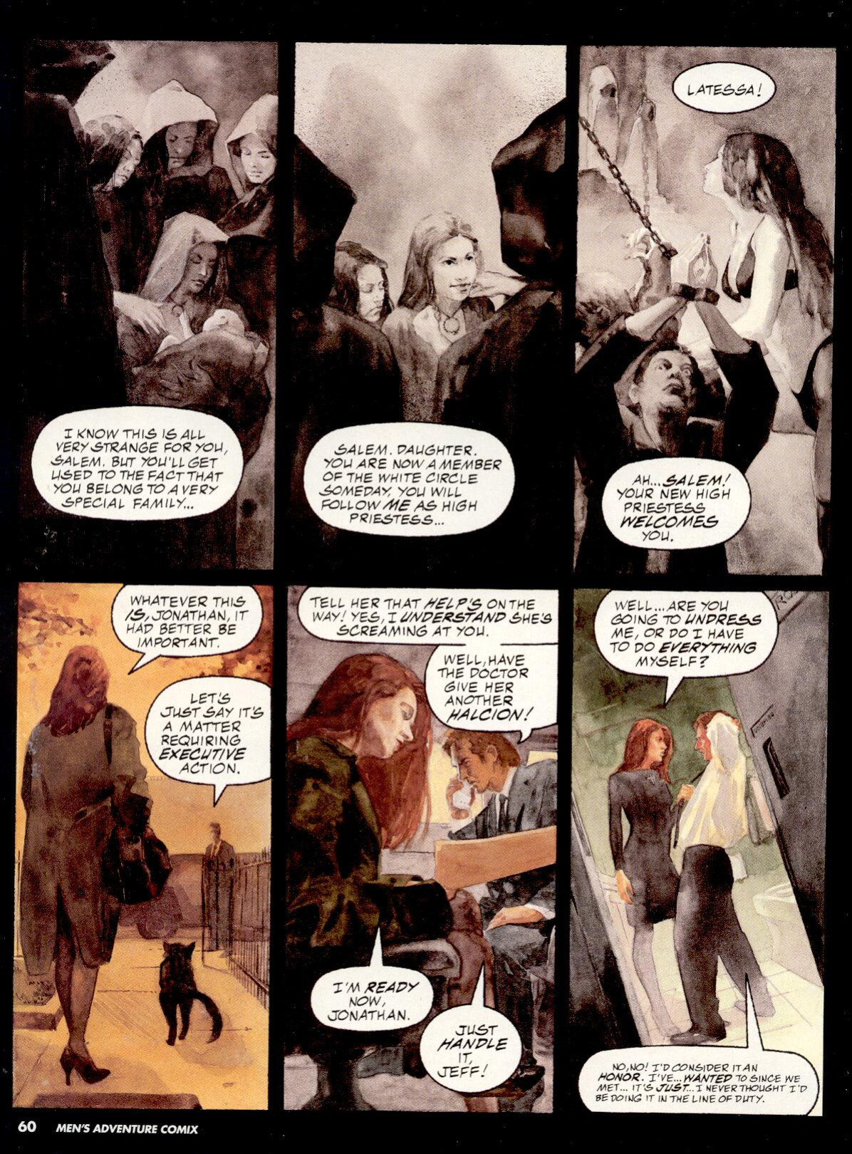 Penthouse Mens Adventure Comix