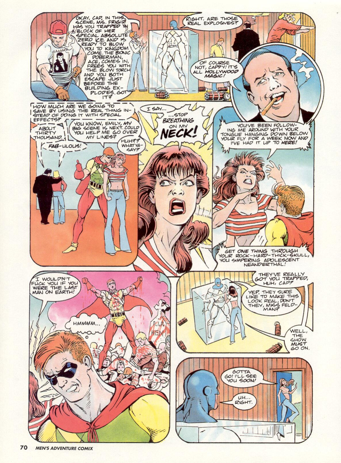 Penthouse Mens Adventure Comix