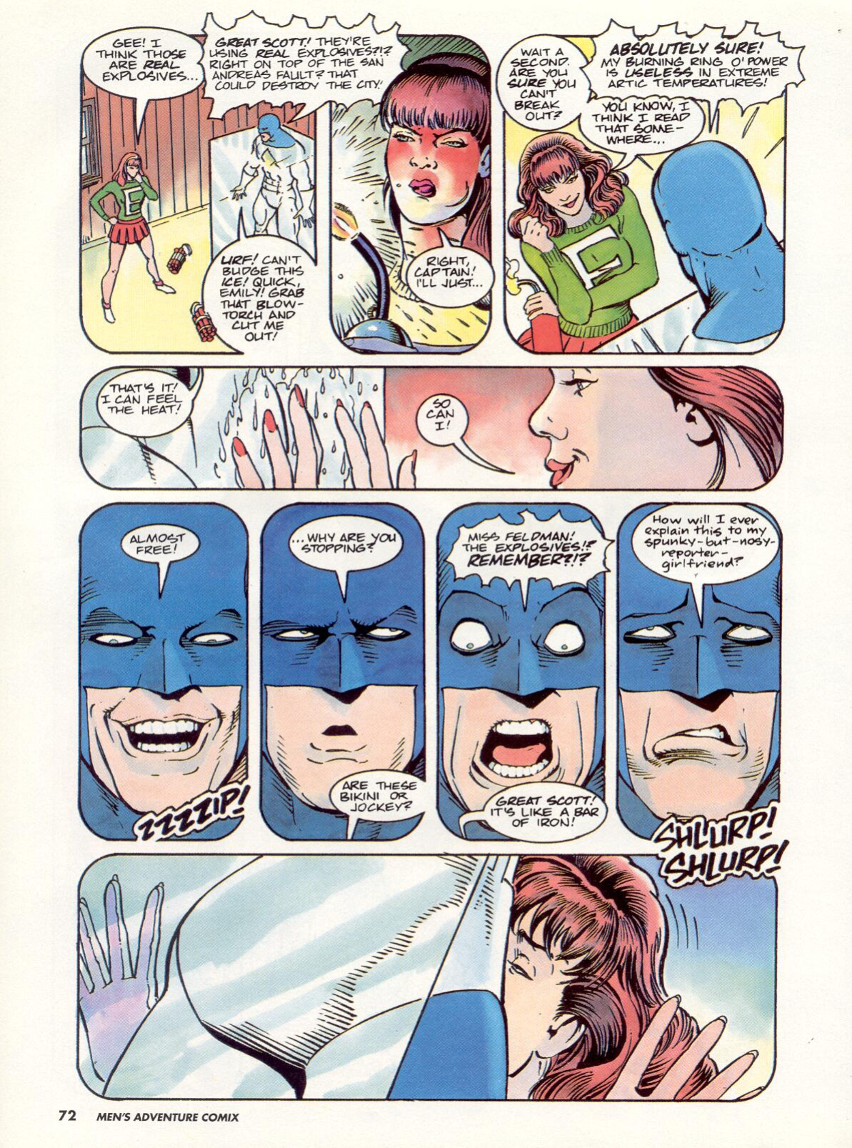 Penthouse Mens Adventure Comix