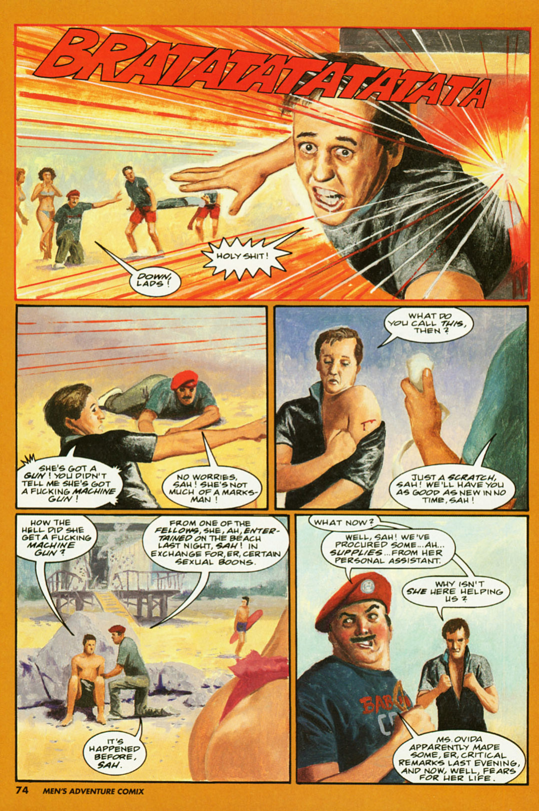 Penthouse Mens Adventure Comix #2