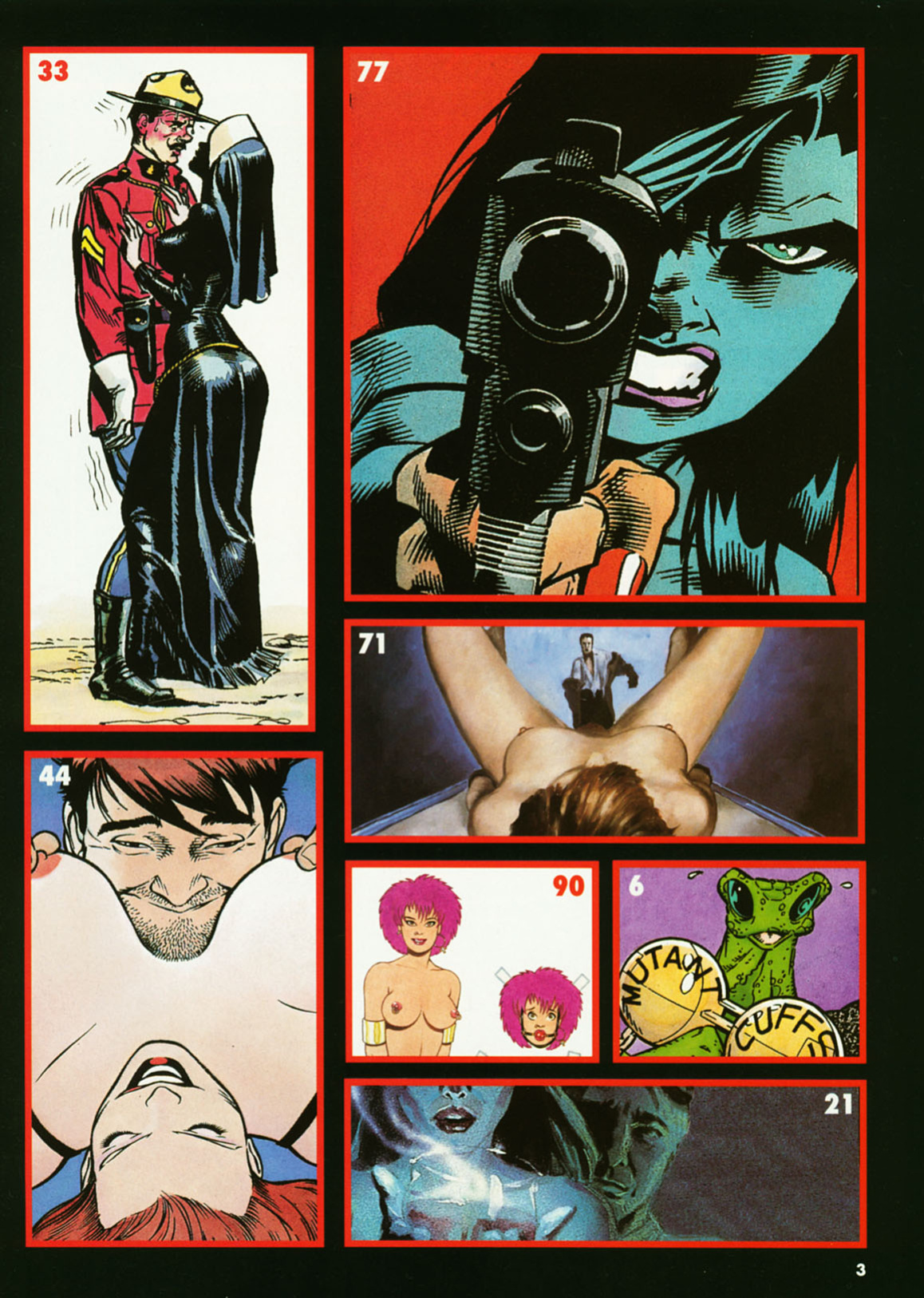 Penthouse Mens Adventure Comix #4