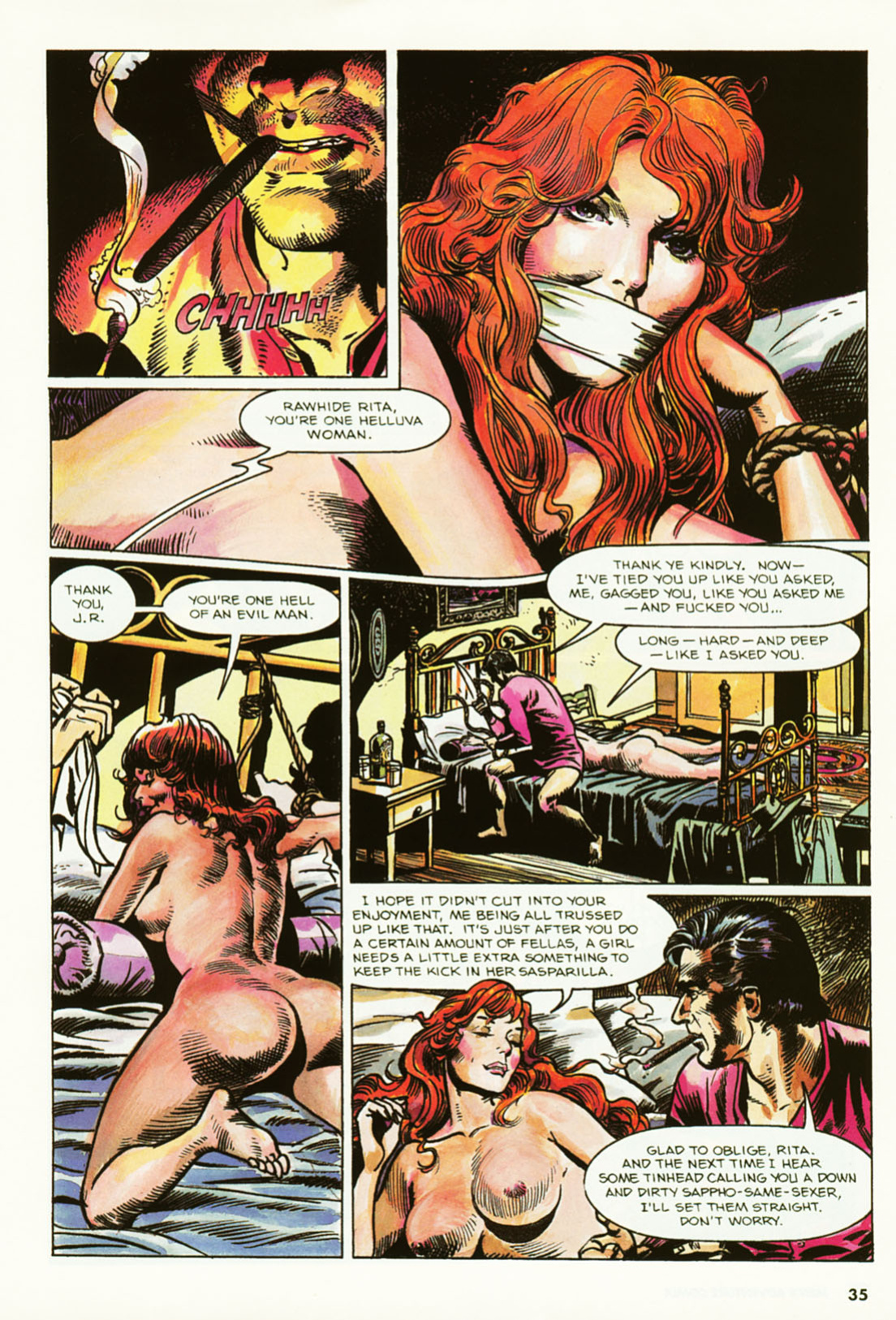 Penthouse Mens Adventure Comix #4