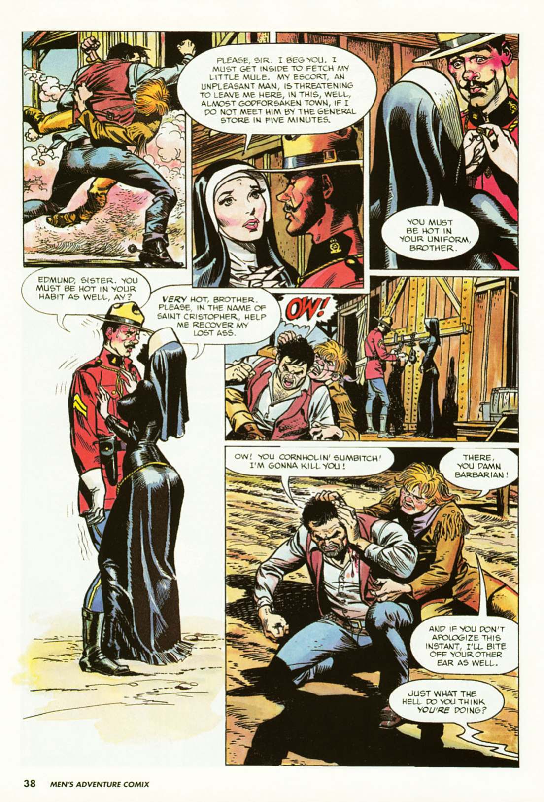 Penthouse Mens Adventure Comix #4