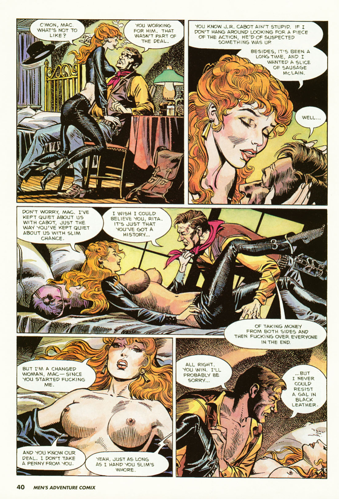 Penthouse Mens Adventure Comix #4