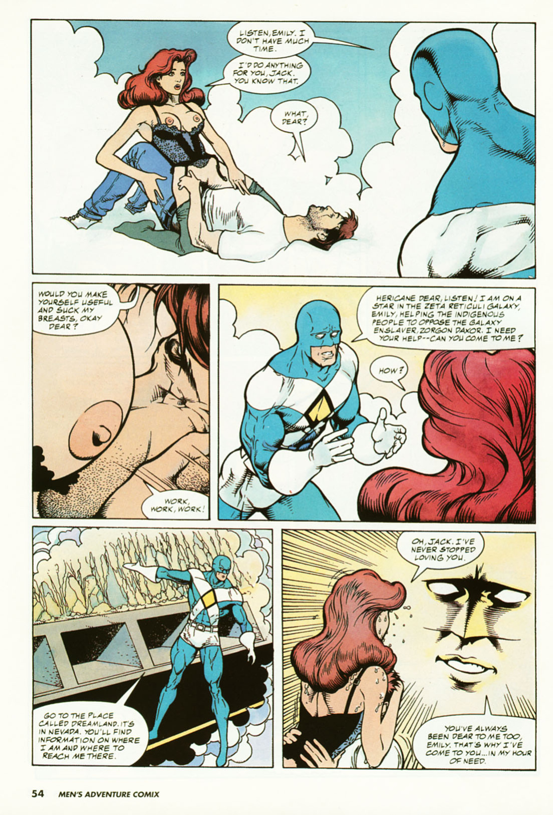 Penthouse Mens Adventure Comix #4