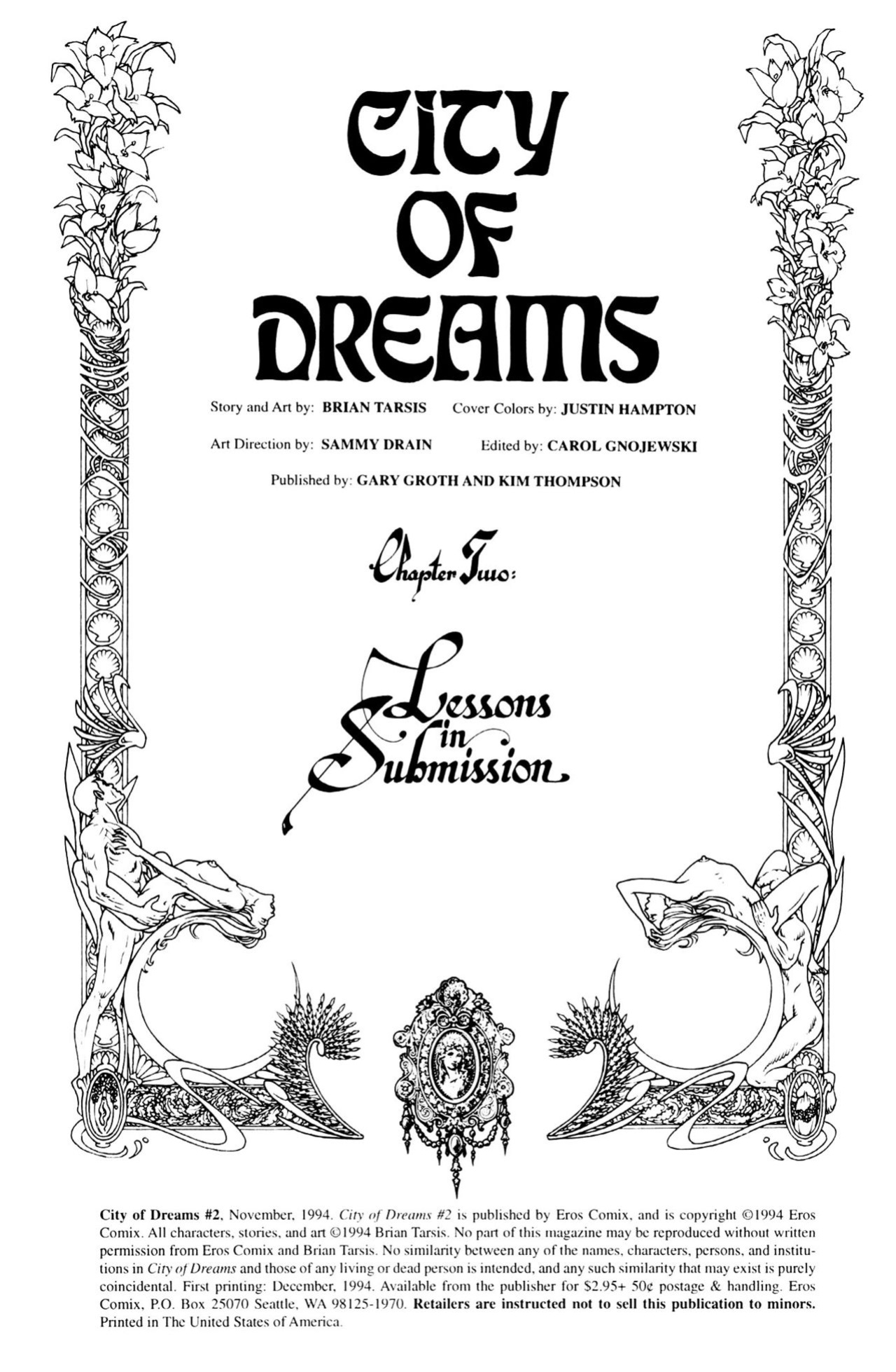 [Brian Tarsis] City of Dreams 1- 4
