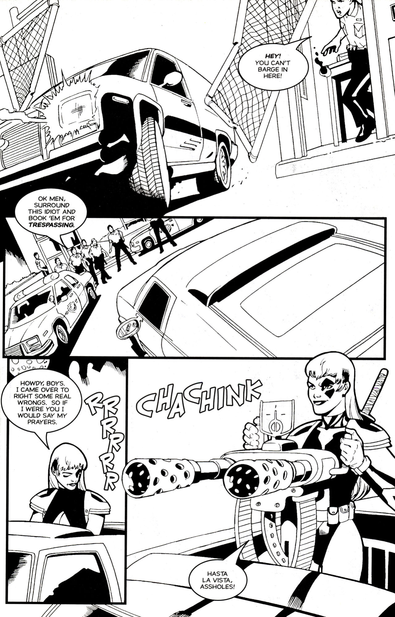 [Al RIo, Karl Waller, Jude Millien, Rick Lyon] Threshold #22