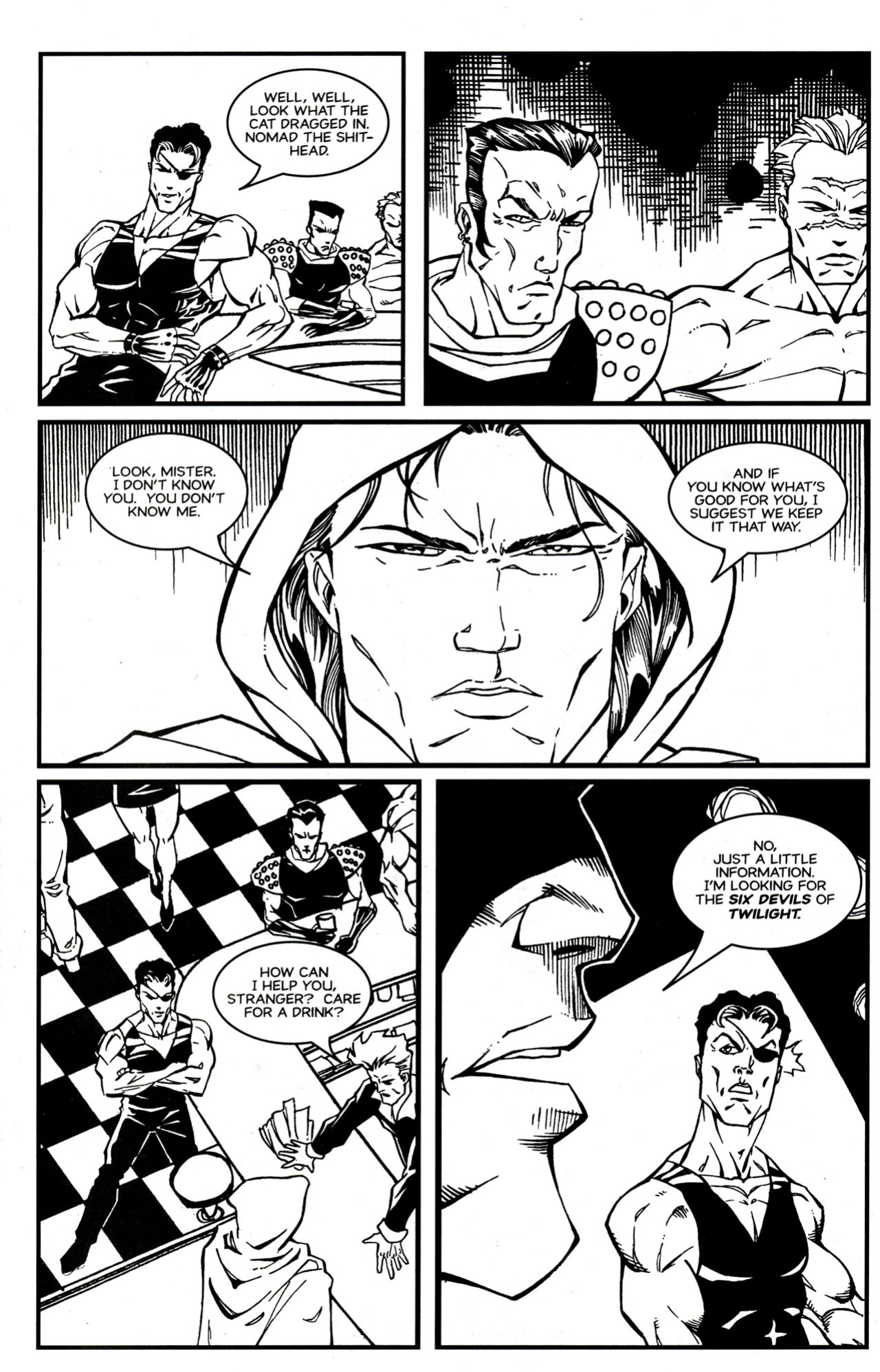 [Al RIo, Karl Waller, Jude Millien, Rick Lyon] Threshold #22