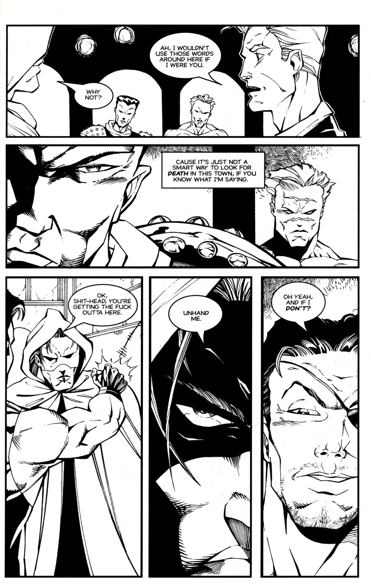 [Al RIo, Karl Waller, Jude Millien, Rick Lyon] Threshold #22
