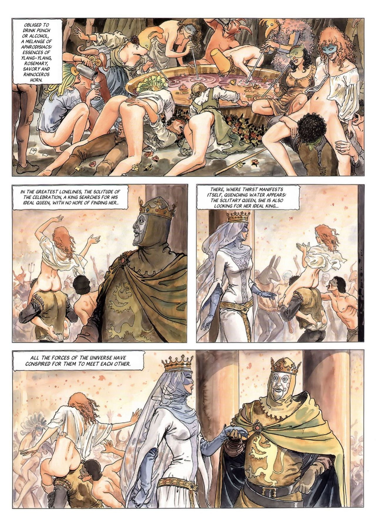 [Alejandro Jodorowsky & Milo Manara] Borgia #3 - The Flames of the Pyre