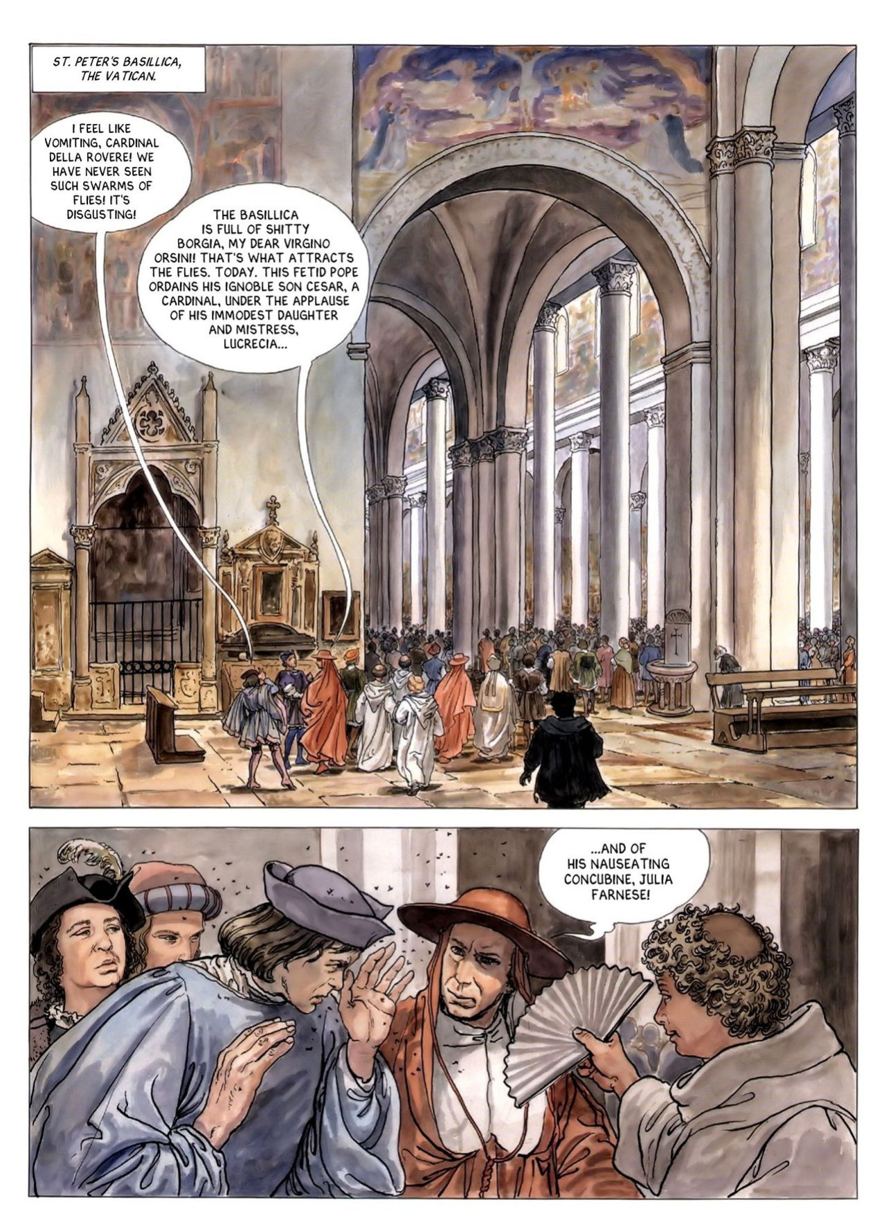 [Alejandro Jodorowsky & Milo Manara] Borgia #3 - The Flames of the Pyre
