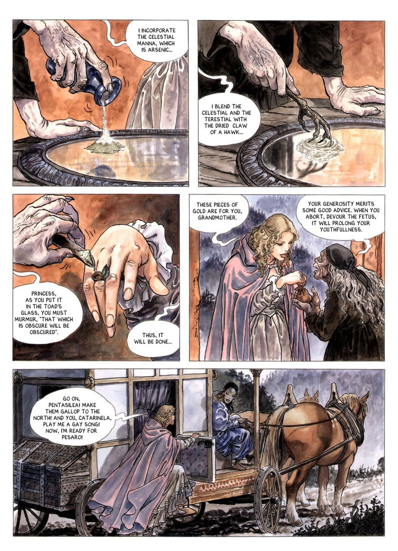 [Alejandro Jodorowsky & Milo Manara] Borgia #3 - The Flames of the Pyre