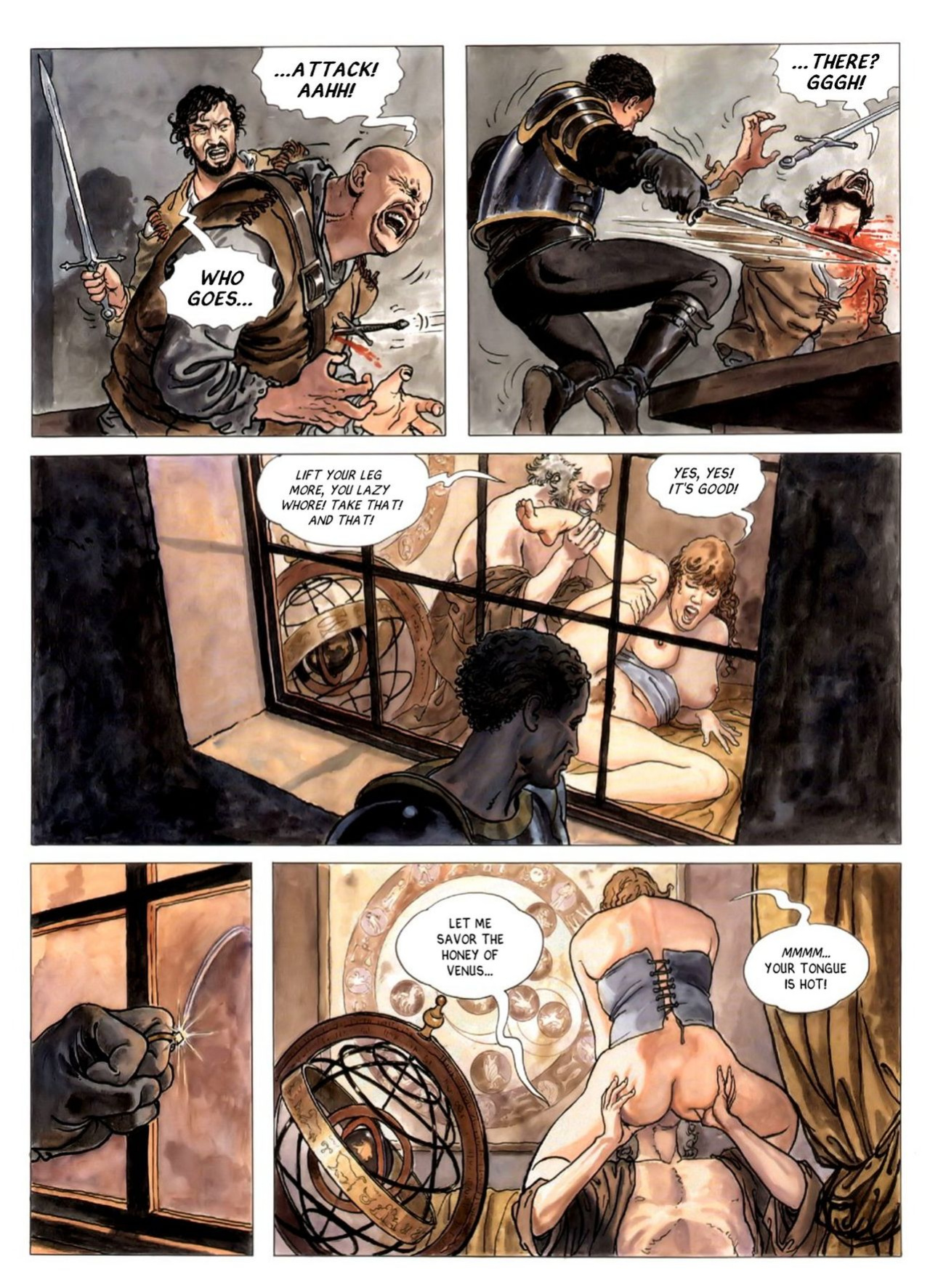 [Alejandro Jodorowsky & Milo Manara] Borgia #3 - The Flames of the Pyre