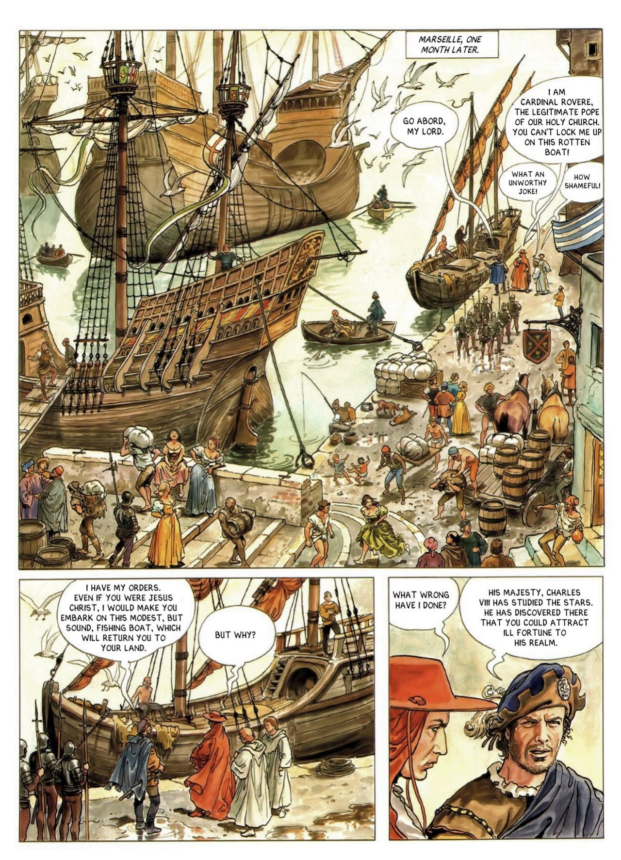 [Alejandro Jodorowsky & Milo Manara] Borgia #3 - The Flames of the Pyre