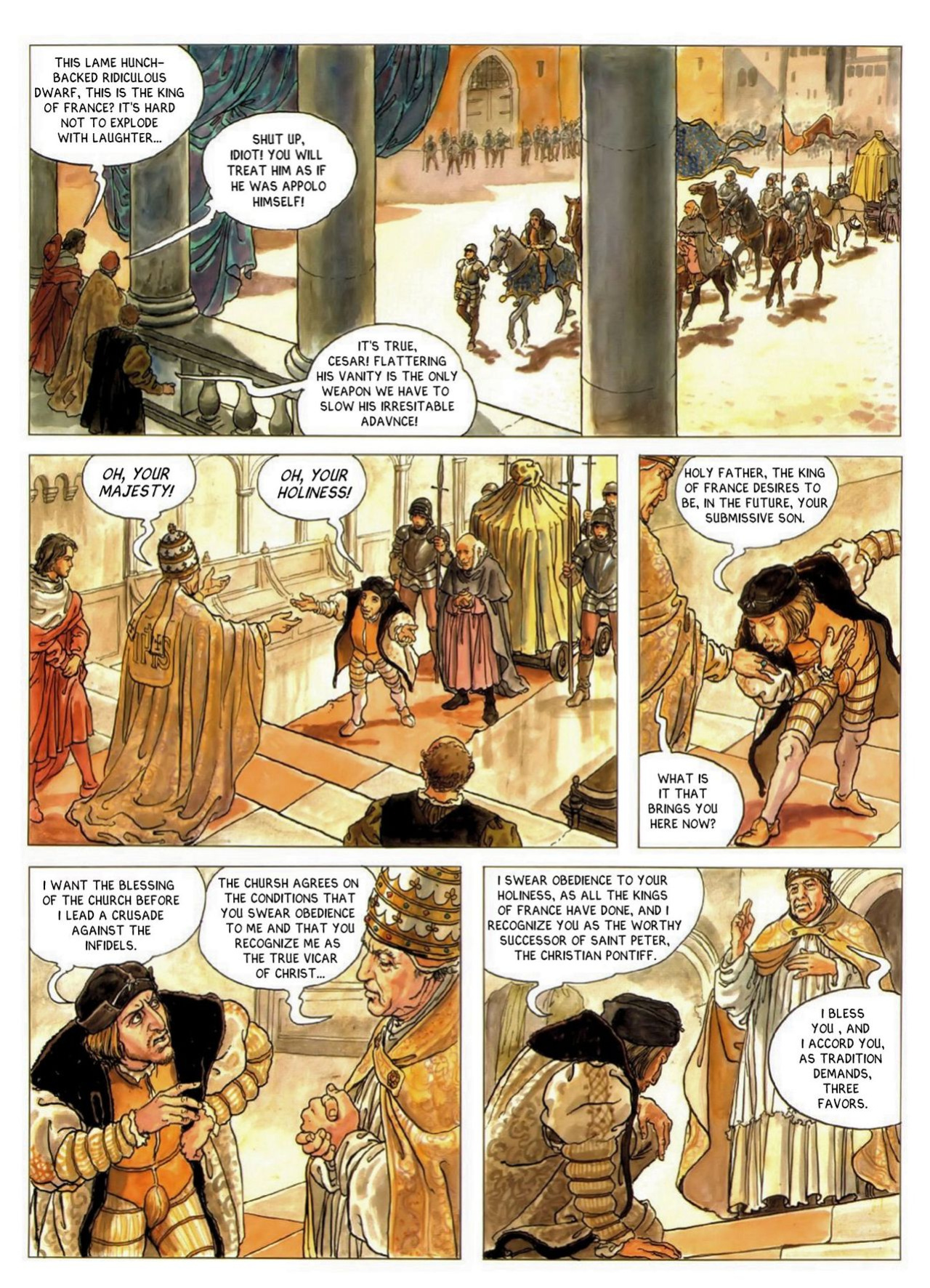 [Alejandro Jodorowsky & Milo Manara] Borgia #3 - The Flames of the Pyre