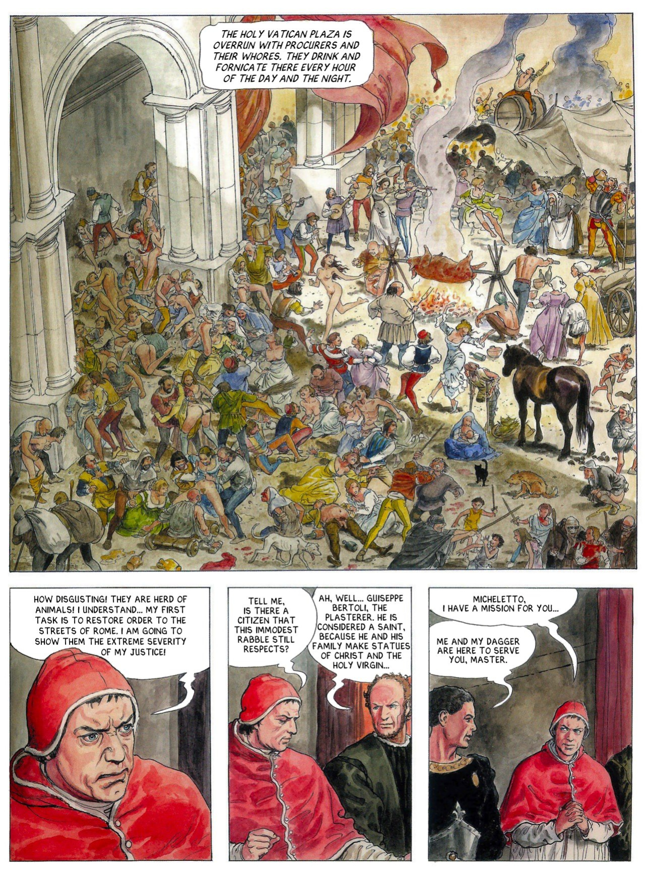 [Alejandro Jodorowsky & Milo Manara] Borgia #2 - The Power and The Incest