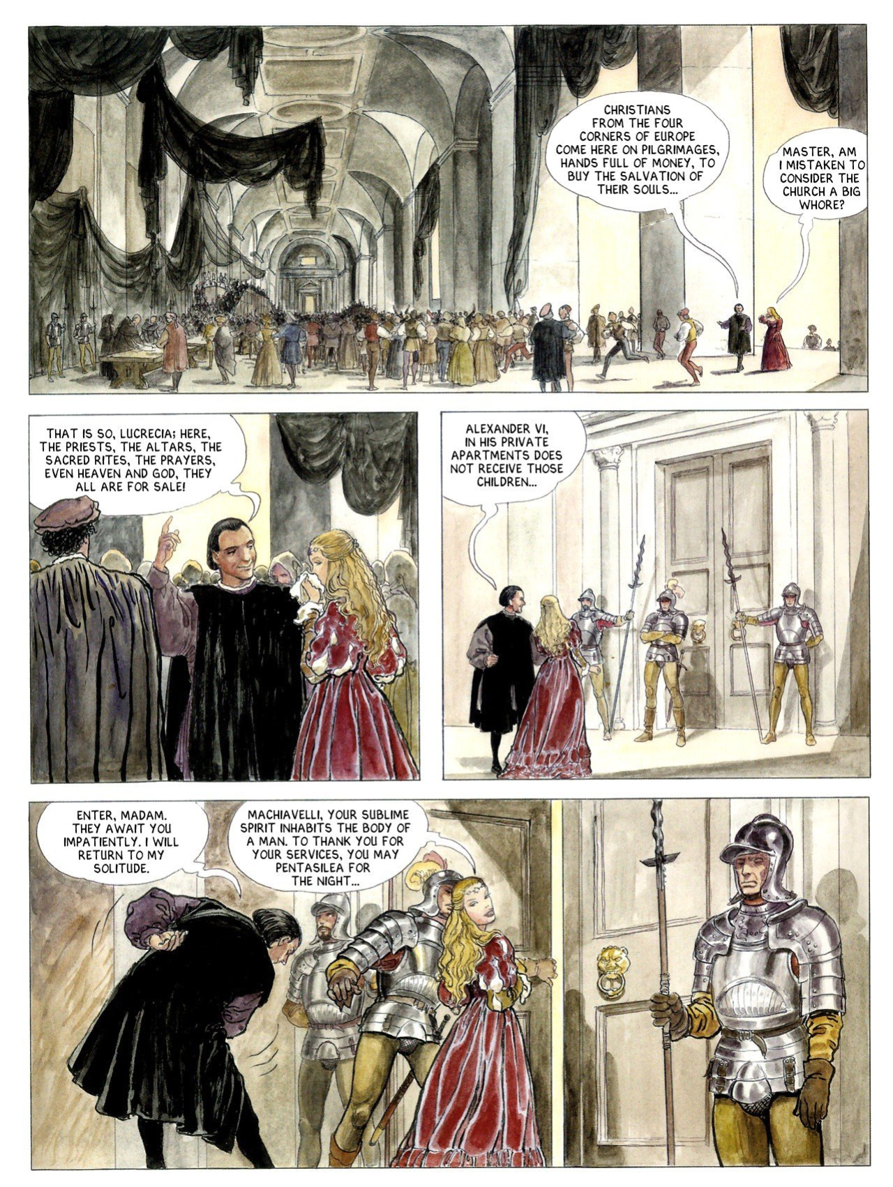 [Alejandro Jodorowsky & Milo Manara] Borgia #2 - The Power and The Incest