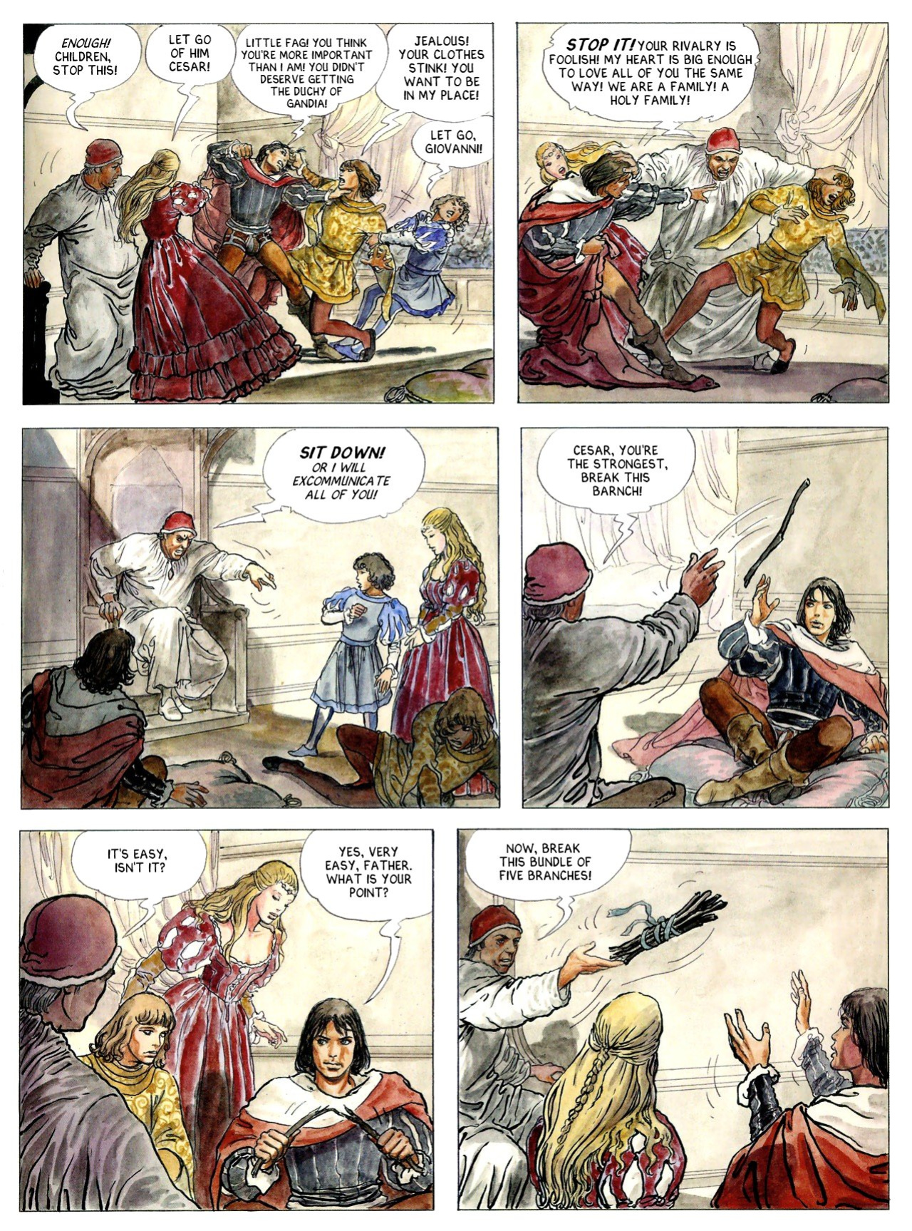 [Alejandro Jodorowsky & Milo Manara] Borgia #2 - The Power and The Incest