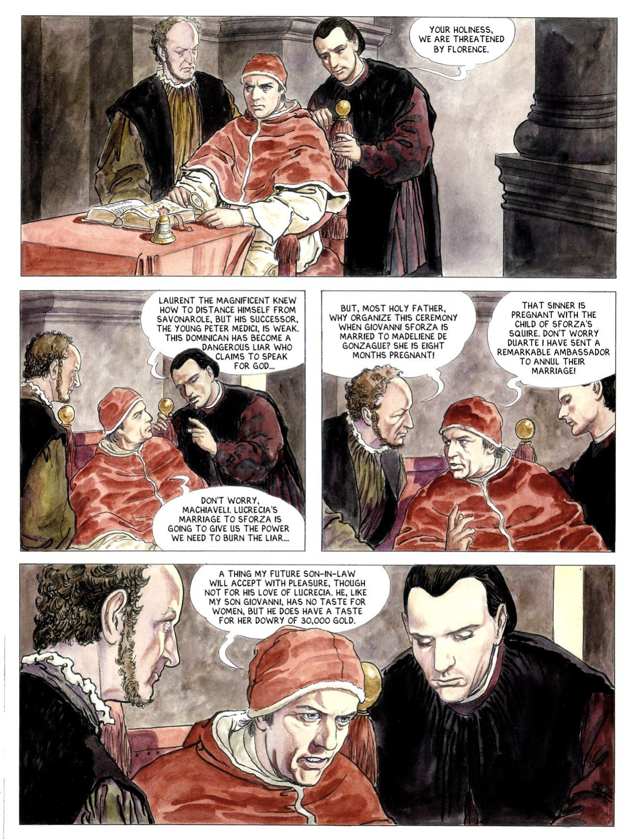 [Alejandro Jodorowsky & Milo Manara] Borgia #2 - The Power and The Incest