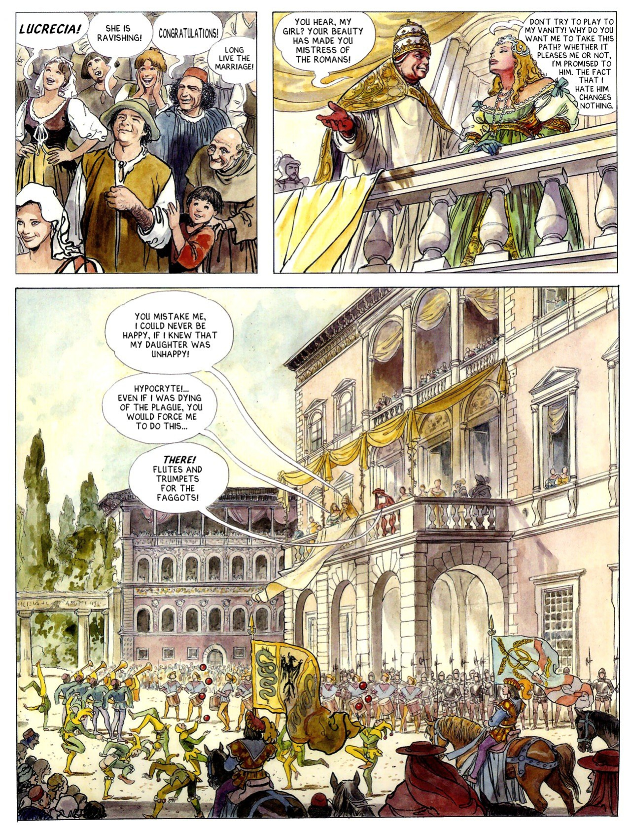 [Alejandro Jodorowsky & Milo Manara] Borgia #2 - The Power and The Incest