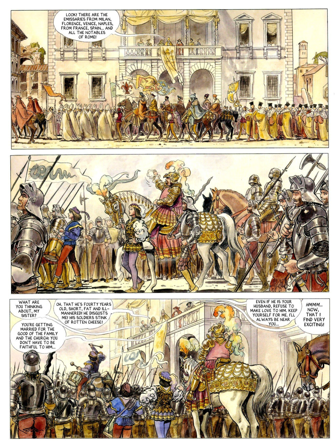 [Alejandro Jodorowsky & Milo Manara] Borgia #2 - The Power and The Incest